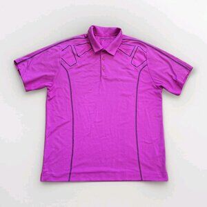 Nike Golf Men’s Dri-Fit Polo Shirt Pink‎ / Purple Size Large